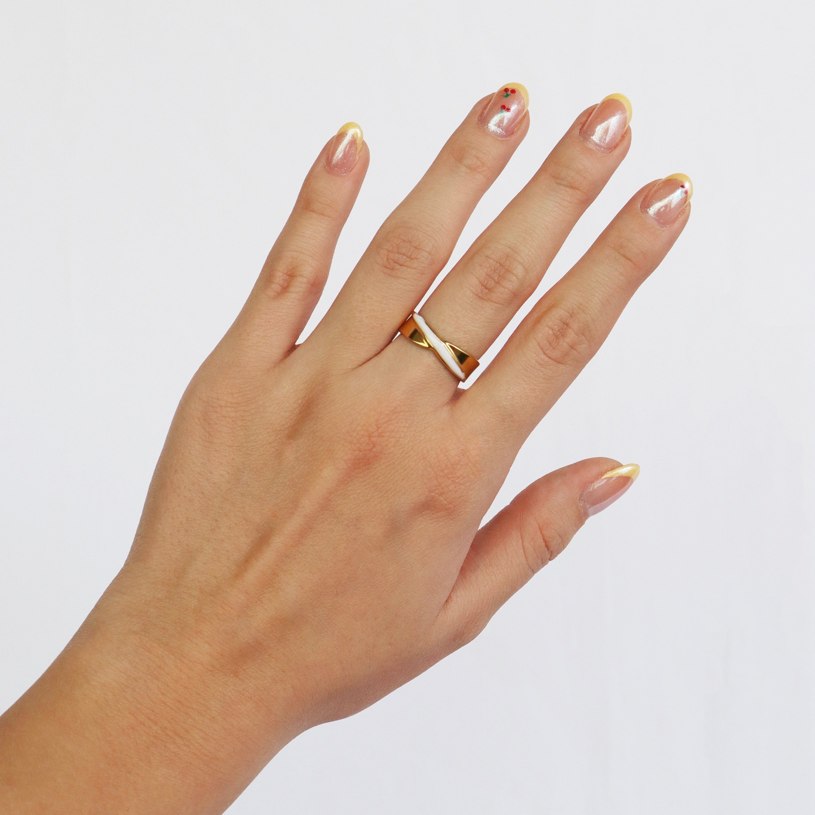 Anillo Ajustable Línea Blanca