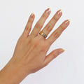 Anillo Ajustable Líneas Color Pastel