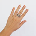 Anillo Ajustable Líneas
