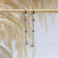 Aretes Largos Cristales Bezzel