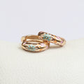 Hoops Esmaltados Colores Pastel