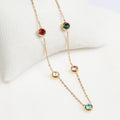 Collar Cristales Multicolor