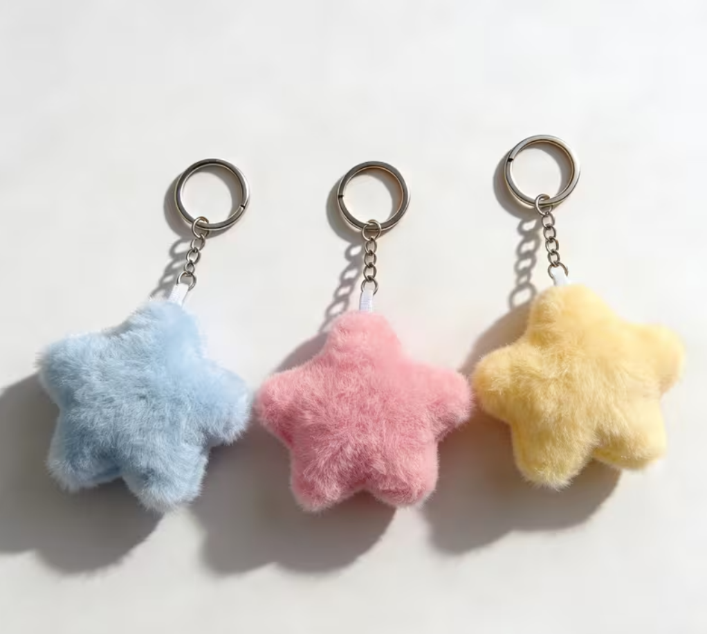 Llavero Estrella Peluche